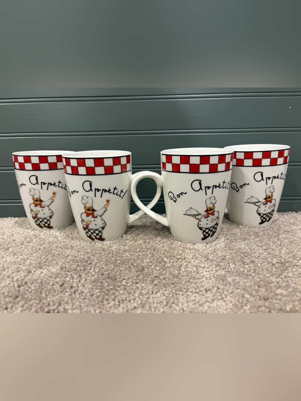 Canterbury Potteries Bon Appetit Mugs